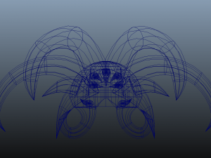 alien helmet arachnipien 3D मॉडल