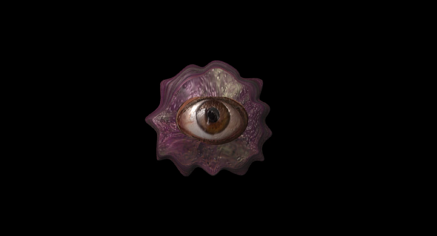 alien slime eye arachnipien 3D Model .c4d .max .obj .3ds .fbx .stl .blend