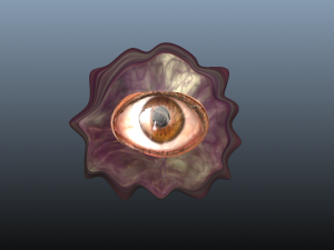 alien slime eye arachnipien 3D 模型