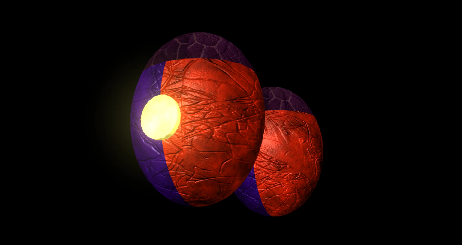 alien eggs arachnipien 3D Model .c4d .max .obj .3ds .fbx .stl .blend