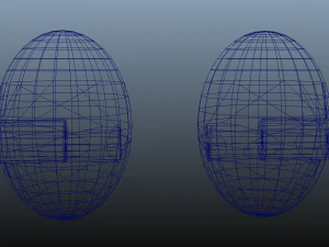 alien eggs arachnipien 3D Model