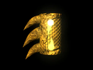 alien armlet arachnipien 3D Model