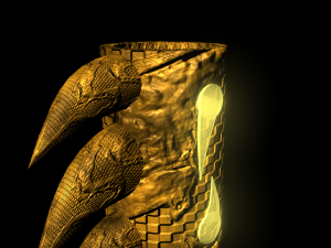 alien armlet arachnipien 3D Model