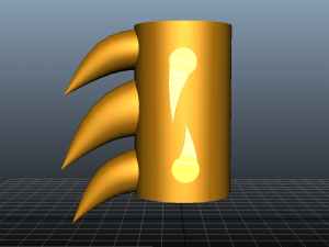 alien armlet arachnipien 3D Model