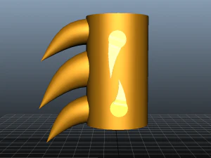 alien armlet arachnipien 3D Model