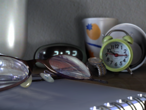room desk still life scene - hipnc file Modèle 3D