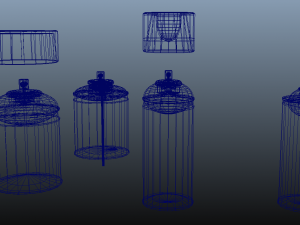 spray cans untextured 3D-Modell