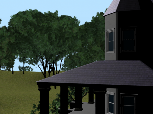 realistic mansion environment exterior 3D मॉडल