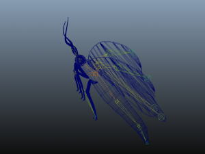 moth insect 3D Model