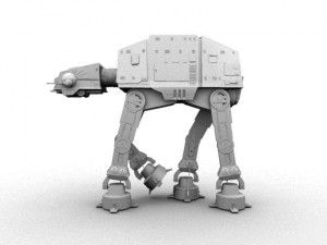 atat star wars 3D मॉडल