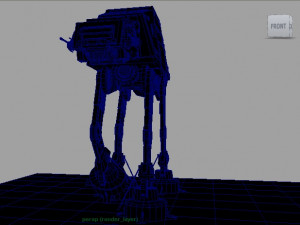 atat star wars 3D Модель