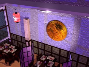 japanese restaurant 3D Модель