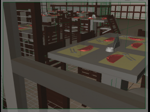 japanese restaurant 3D Модель