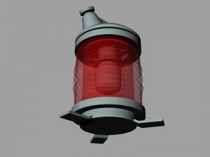 ship fire 3D Model