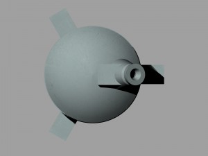 ship fire 3D Model
