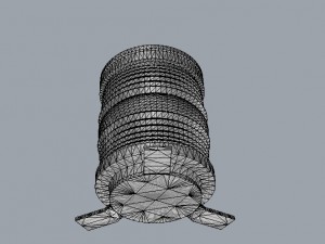 ship fire 3D Model