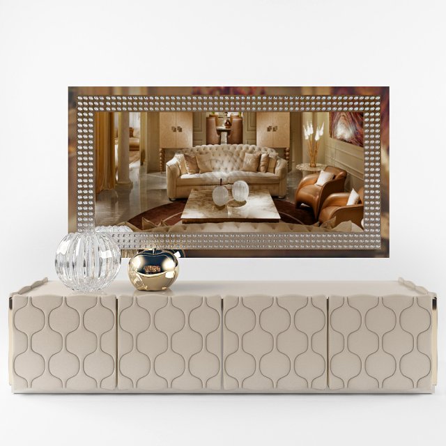 commode cornelio cappellini Model 3D .c4d .max .obj .3ds .fbx .stl .blend 
