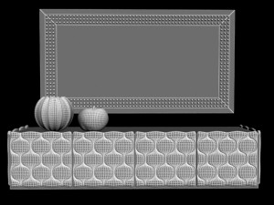 commode cornelio cappellini Model 3D