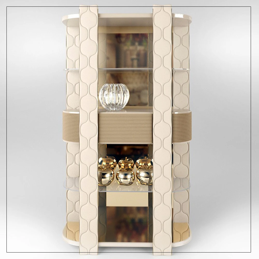 showcase cornelio cappelini 3D Model .c4d .max .obj .3ds .fbx .stl .blend 