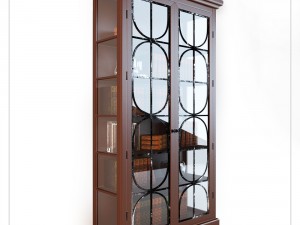 showcase in classical style 3D 모델