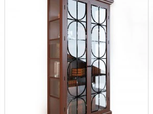 showcase in classical style 3D Model