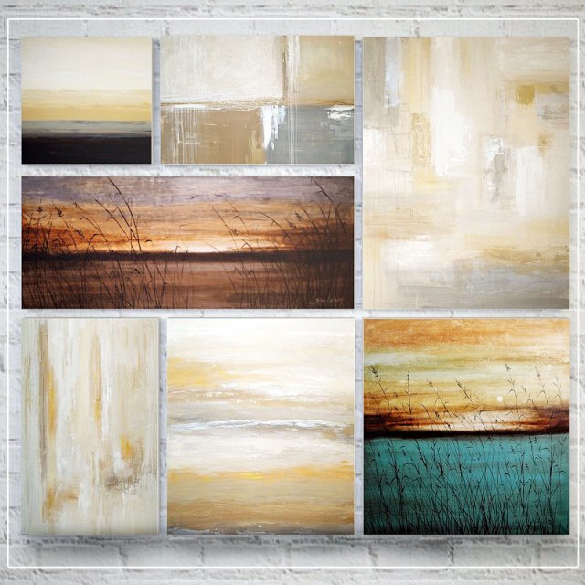 collection of paintings Modello 3D .c4d .max .obj .3ds .fbx .stl .blend 