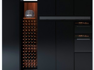 the kitchen is in modern style 3D Model