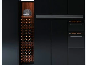 the kitchen is in modern style 3D Model