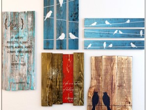 decorative plates with boards Model 3D