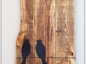 decorative plates with boards Modello 3D