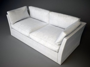 sofa meridiani quinn 3D 모델