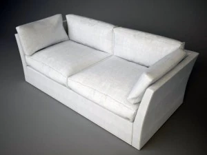 sofa meridiani quinn 3D Model