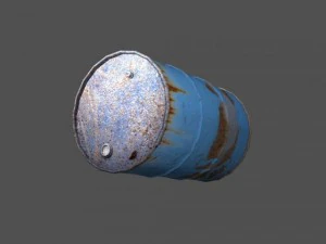 oil barrel 3D Model