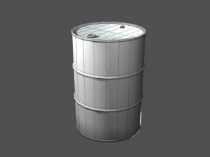 oil barrel 3D Model