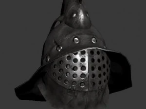 gladiator mirmillone helm 3D Model