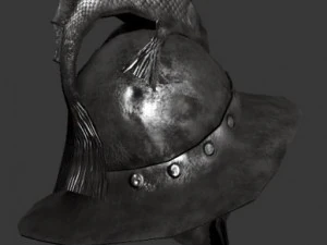 gladiator mirmillone helm 3D Model