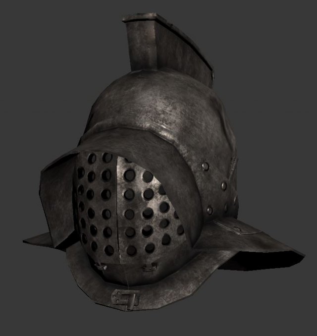 mirmillonhelm2obj Modelo 3D .c4d .max .obj .3ds .fbx .stl .blend 