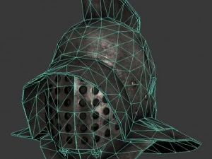 mirmillonhelm2obj 3D Model
