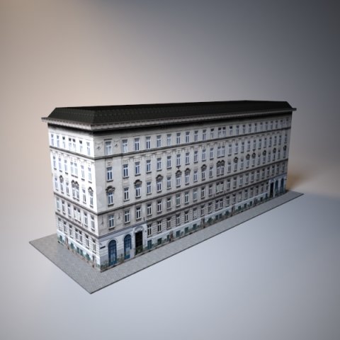 city old 1 3D Model .c4d .max .obj .3ds .fbx .stl .blend 