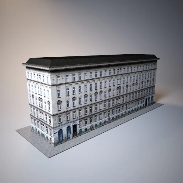 city old 1 3D Model .c4d .max .obj .3ds .fbx .stl .blend 