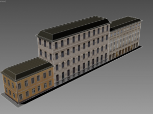city old 3 3D 模型
