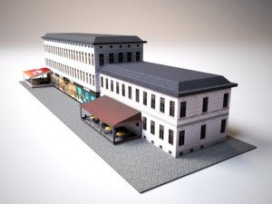 city old 5 Model 3D