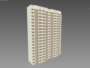 house series kope x2 tex 3D Model