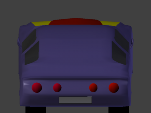 simple car for a game Modèle 3D