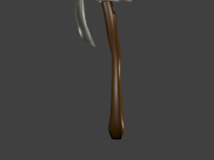 lowpoly axe Modèle 3D
