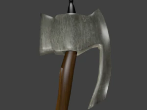 top&oacute;r lowpoly Model 3D