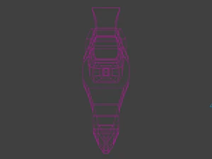 top&oacute;r lowpoly Model 3D