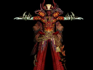 diabelski potw&oacute;r Model 3D