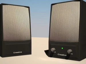 haut-parleurs Modèle 3D