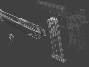 baretta92 3D Model